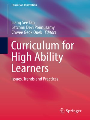 cover image of Curriculum for High Ability Learners